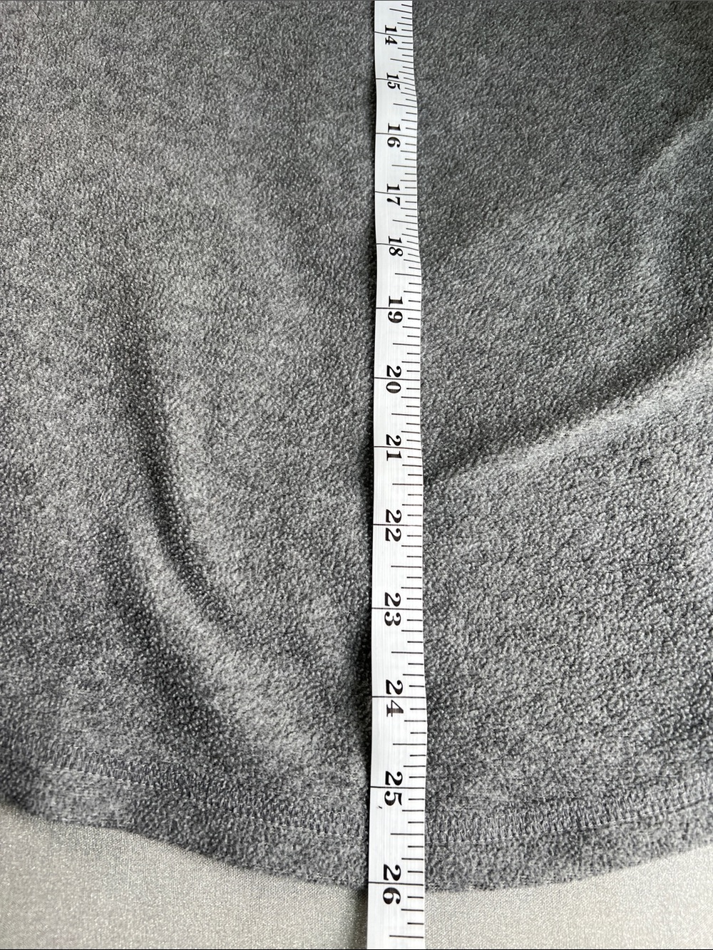Old Navy | Gray Teddy Fleece Full-Zip Jacket Comfy Cozy Activewear Medium - Picture 16 of 17